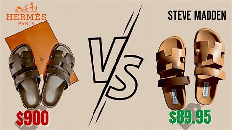 hermes dupe sandals h&m|Hermes sandals vs steve madden.